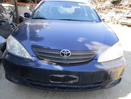 2003 TOYOTA CAMRY LE NAVY BLUE 2.4L AT Z16258